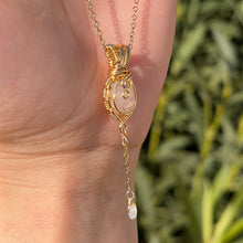 Load image into Gallery viewer, Avatea in Rainbow Moonstone Mini Pendant ✵
