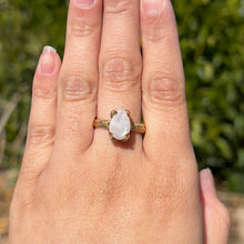 Load image into Gallery viewer, Aitne Arcus Pear Ring Sz. 9.5 ✵