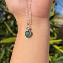 Load image into Gallery viewer, Opal & Green Onyx Pendant 𓆙