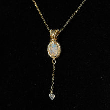 Load image into Gallery viewer, Avatea in Rainbow Moonstone Mini Pendant ✵