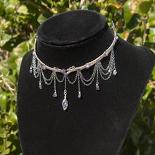 Load image into Gallery viewer, Astraea Choker in Amethyst ✵ Ready to Ship ✵