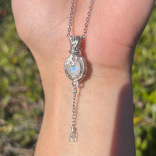 Load image into Gallery viewer, Avatea in Rainbow Moonstone Mini Pendant ✵