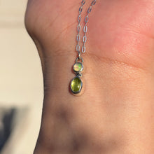 Load image into Gallery viewer, Peridot & Opal Pendant 𓆙