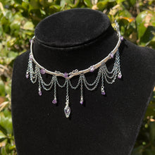 Load image into Gallery viewer, Astraea Choker in Amethyst ✵ Ready to Ship ✵