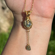 Load image into Gallery viewer, Avatea in Labradorite Mini Pendant ✵