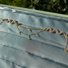 Load image into Gallery viewer, Medusa Serpent Waist Chain in Peridot 𓆙