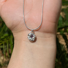Load image into Gallery viewer, Ruby Pendant .925 Sterling Silver 𓆙 Ready to Ship 𓆙