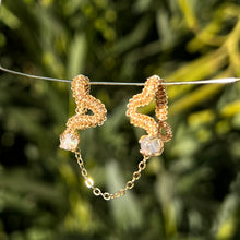 Load image into Gallery viewer, Vipera Pierceless Nose Cuff Chain Duo 𓆙