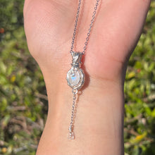 Load image into Gallery viewer, Avatea in Rainbow Moonstone Mini Pendant ✵