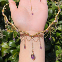 Load image into Gallery viewer, The Eternal Astraea in Amethyst 14K Yellow Gold ✵