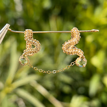 Load image into Gallery viewer, Vipera Pierceless Nose Cuff Chain Duo 𓆙