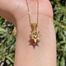 Load image into Gallery viewer, The Eternal Sol Pendant 14K Yellow Gold ✵