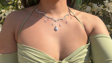 Load image into Gallery viewer, Astraea Lovers Locket in Blue Apatite .925 Sterling Silver ✵
