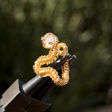 Load image into Gallery viewer, The Eternal Vipera Pierceless Nose Cuff Chain Duo 𓆙