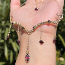 Load image into Gallery viewer, The Eternal Astraea in Garnet 14K Yellow Gold ✵