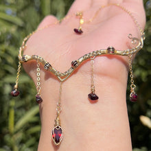 Load image into Gallery viewer, The Eternal Astraea in Garnet 14K Yellow Gold ✵