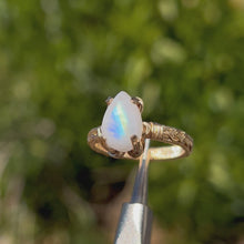 Load and play video in Gallery viewer, Aitne Arcus Pear Ring Sz. 9.5 ✵