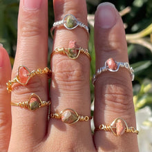 Load image into Gallery viewer, Gold Wire Wrapped Ring ♡