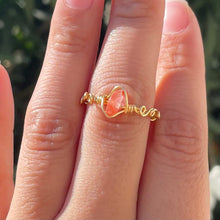 Load image into Gallery viewer, Gold Wire Wrapped Ring ♡