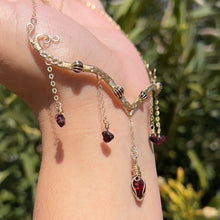 Load image into Gallery viewer, Astraea in Garnet 14KGF ✵