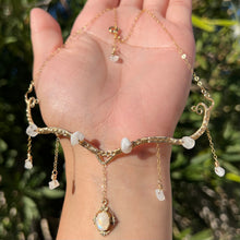 Load image into Gallery viewer, Astraea in Rainbow Moonstone 14KGF ✵