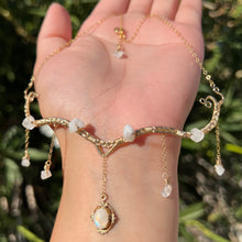 Load image into Gallery viewer, Astraea in Rainbow Moonstone 14KGF ✵