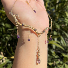 Load image into Gallery viewer, Astraea in Amethyst ✵ 14KGF or .925 Sterling Silver ✵