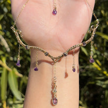 Load image into Gallery viewer, Astraea in Amethyst ✵ 14KGF or .925 Sterling Silver ✵