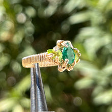 Load image into Gallery viewer, The Emerald Eternal Orna Arcus Ring✵