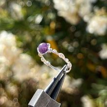 Load image into Gallery viewer, Silver Wire Wrapped Ring ♡