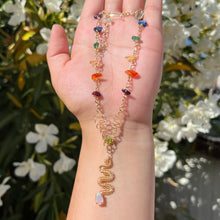 Load image into Gallery viewer, The Rainbow Chakra Medusa Serpent 𓆙