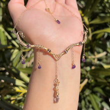 Load image into Gallery viewer, Astraea in Amethyst ✵ 14KGF or .925 Sterling Silver ✵