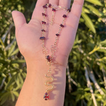 Load image into Gallery viewer, The Garnet Medusa Serpent 𓆙