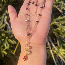Load image into Gallery viewer, The Garnet Medusa Serpent 𓆙