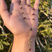 Load image into Gallery viewer, The Garnet Medusa Serpent 𓆙
