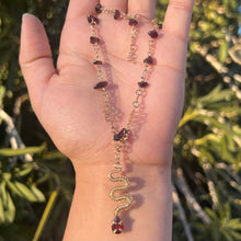 Load image into Gallery viewer, The Garnet Medusa Serpent 𓆙