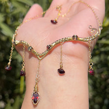 Load image into Gallery viewer, Astraea in Garnet 14KGF ✵