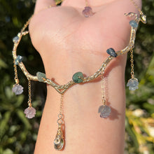 Load image into Gallery viewer, Astraea in Blue Tourmaline 14KGF ✵