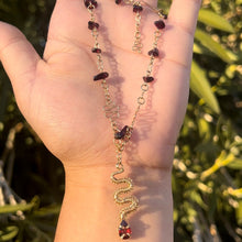 Load image into Gallery viewer, The Garnet Medusa Serpent 𓆙