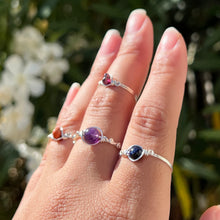 Load image into Gallery viewer, Silver Wire Wrapped Ring ♡