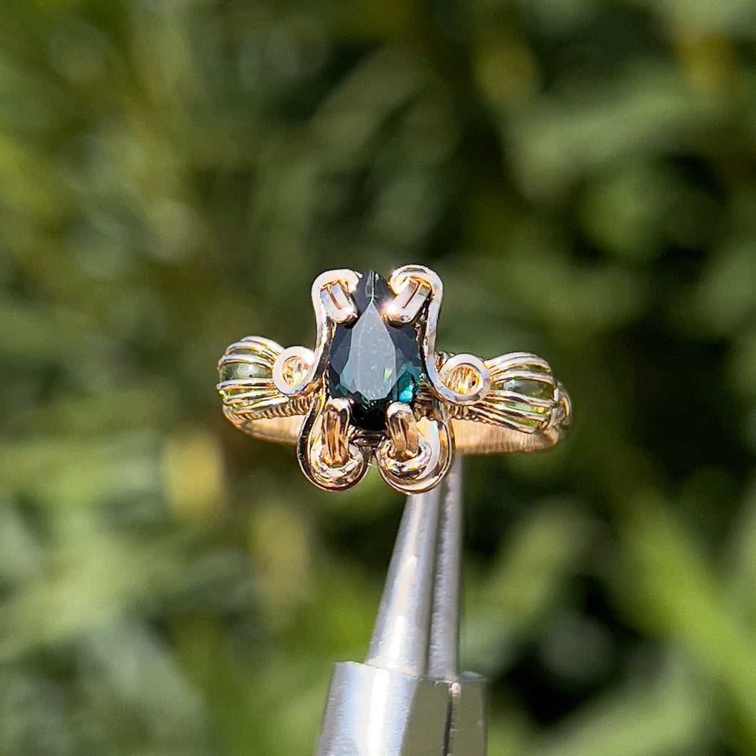 The Viridian Ring ♡ Sz. 5.5 Ready to Ship ♡