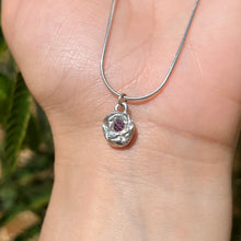 Load image into Gallery viewer, Ruby Pendant .925 Sterling Silver 𓆙 Ready to Ship  𓆙
