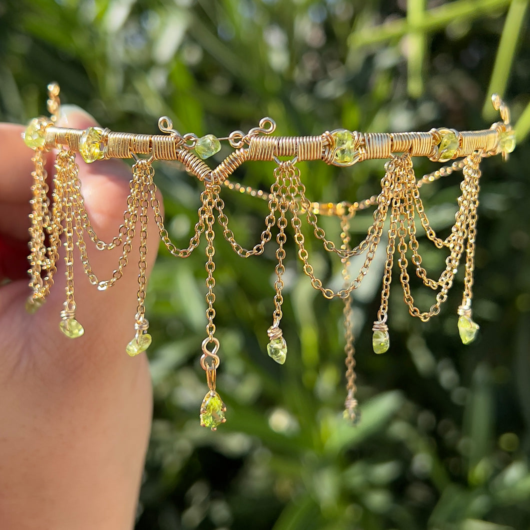 Astraea Choker  in Peridot ✵