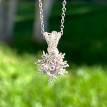 Load image into Gallery viewer, Burning Sol Pendant ✵ Rose De France Amethyst ✵
