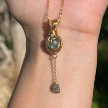 Load image into Gallery viewer, Avatea in Labradorite Mini Pendant ✵
