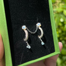 Load image into Gallery viewer, Dangly Pierceless Nose Cuff Chain Duo ♡

