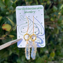 Load image into Gallery viewer, Seraphina Crystal Dangly Earrings ♡
