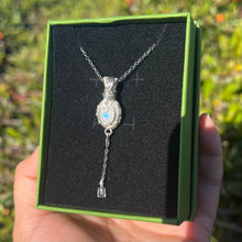 Load image into Gallery viewer, Avatea in Rainbow Moonstone Mini Pendant ✵
