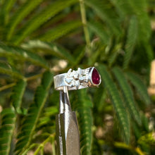 Load image into Gallery viewer, The Scarlet Lily Ring .925 Sterling Silver Size 7 ✵ Ready to Ship ✵
