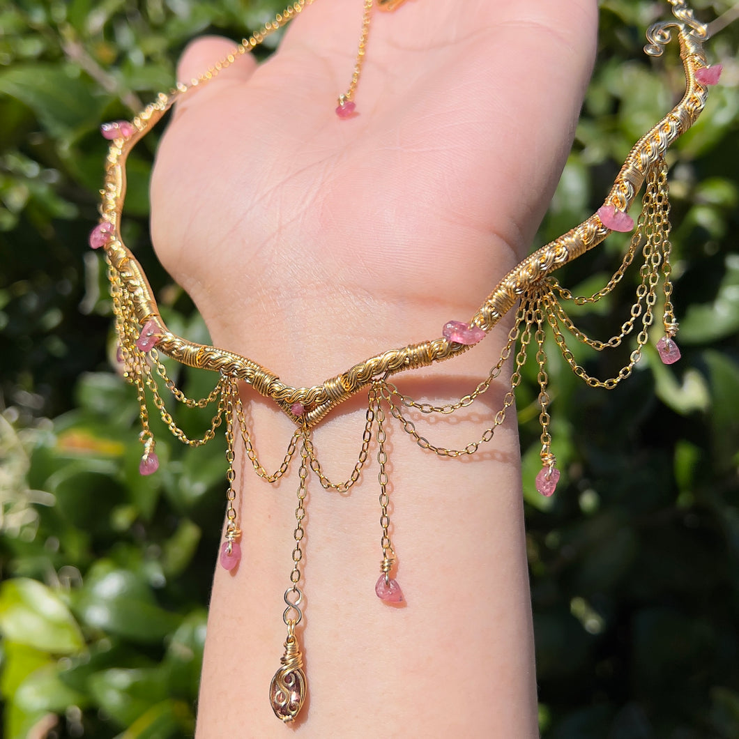 Astraea in Pink Tourmaline ✵ Ready to Ship ✵
